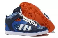 tennis adidas femmes chaussures deep blue blance